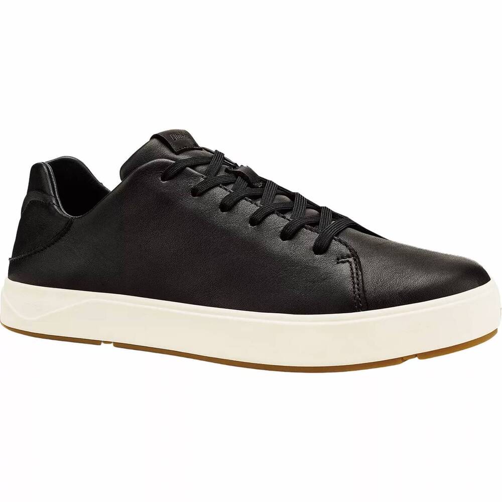NEW OLUKAI women's laeahi li lli sneaker in onyx/onyx
